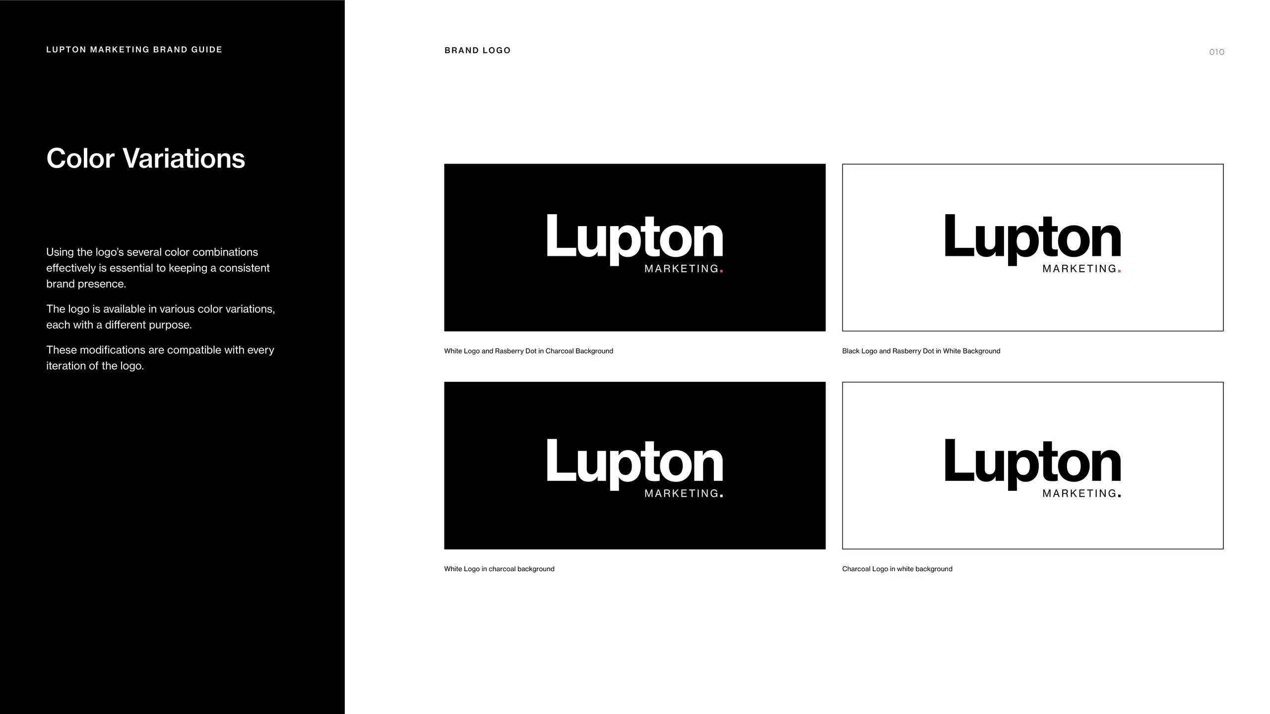 Lupton Marketing brand identity 8
